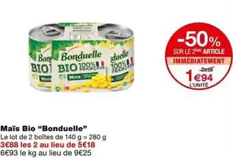 Bonduelle Maïs Bio 280 g