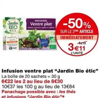Jardin Bio étic Infusion ventre plat 30 g