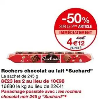 Suchard Rochers chocolat au lait 245 g