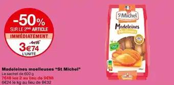 St Miche Madeleines moelleuses 600 g