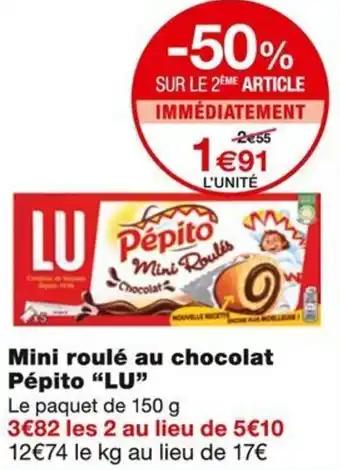 Promotion Exclusives de 13
Lu chocolat : Découvrez l'Offre incontournable