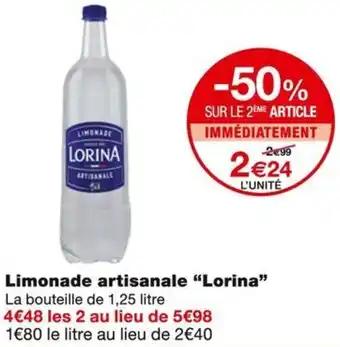 Promotion Exclusives de 3
Lorina limonade artisanale : Découvrez l'Offre incontournable