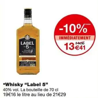Promotion Exclusives de 59
Whisky : Découvrez l'Offre incontournable