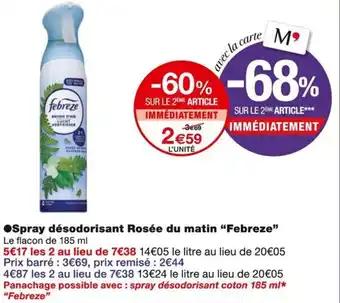 Promotion Exclusives de 13
Désodorisant : Découvrez l'Offre incontournable