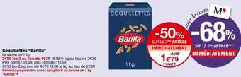Promotion Exclusives de 21
Barilla : Découvrez l'Offre incontournable