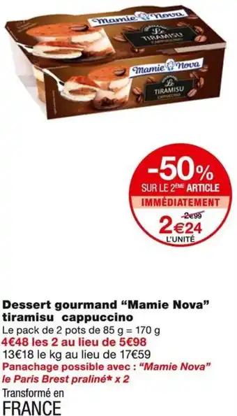 Promotion Exclusives de 11
Tiramisu : Découvrez l'Offre incontournable