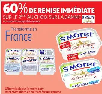 Sur le 2eme au choix sur la gamme smōret au rayon fromage libre-service