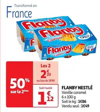Promotion Exclusives de 2
Flanby : Découvrez l'Offre incontournable