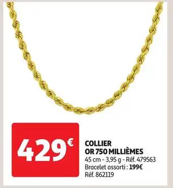 Promotion Exclusives de 50
Collier : Découvrez l'Offre incontournable