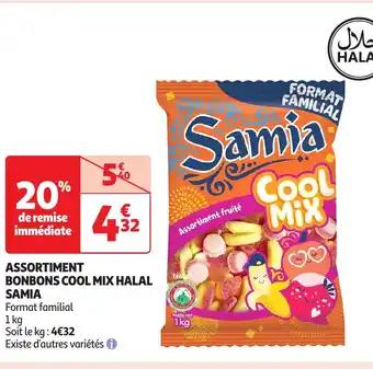 Assortiment bonbons cool mix halal samia 1 kg