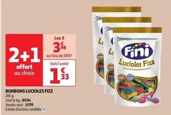 Bonbons lucioles fizz 165 g