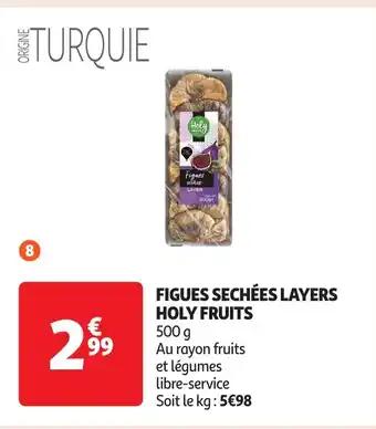 Figues sechées layers holy fruits 500 g