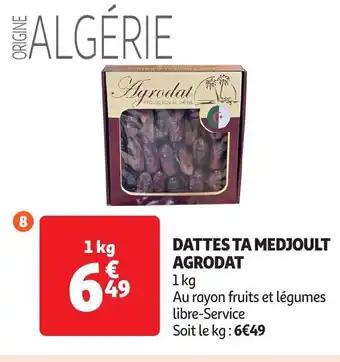 Dattes ta medjoult agrodat