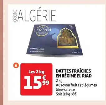 Dattes fraîches en régime el riad 2 kg