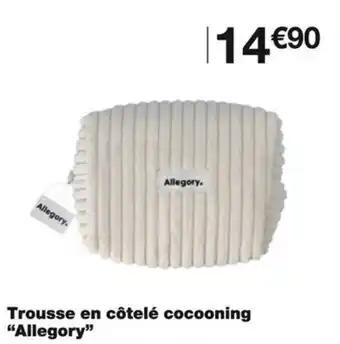 Allegory Trousse en côtelé cocooning