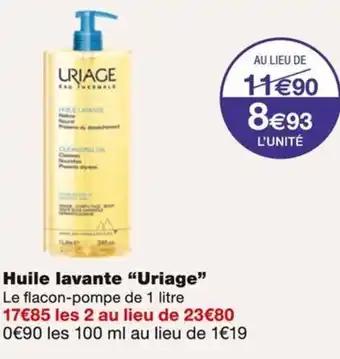 Uriage Huile lavante 1 l