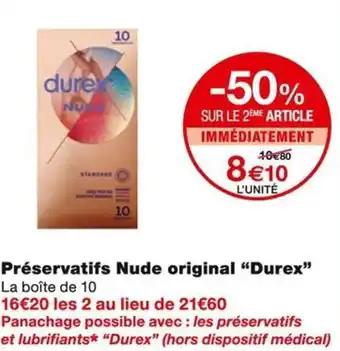 Promotion Exclusives de 5
Durex : Découvrez l'Offre incontournable