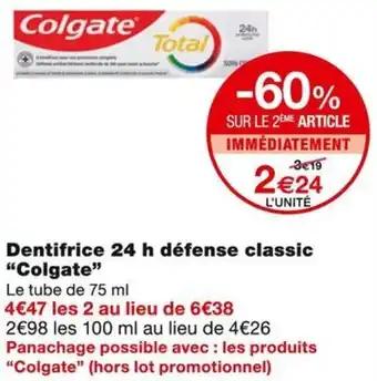 Promotion Exclusives de 23
Colgate : Découvrez l'Offre incontournable