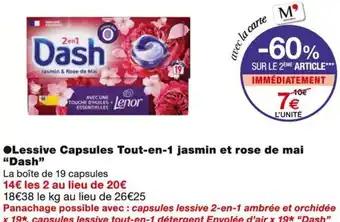 Promotion Exclusives de 10
Dash : Découvrez l'Offre incontournable
