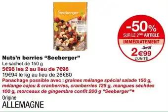 Promotion Exclusives de 6
Seeberger : Découvrez l'Offre incontournable