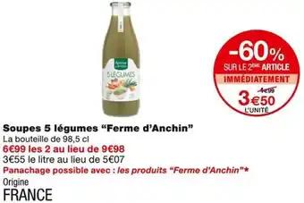 Promotion Exclusives de 7
Soupes : Découvrez l'Offre incontournable