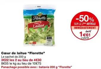 Florette Cœur de laitue 200 g