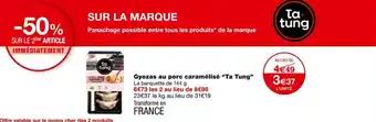 Ta Tung Gyozas au porc caramélisé 144 g