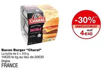 Charal Bacon Burger 310 g
