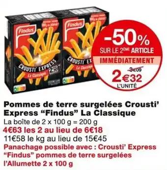 Promotion Exclusives de 7
Crousti : Découvrez l'Offre incontournable