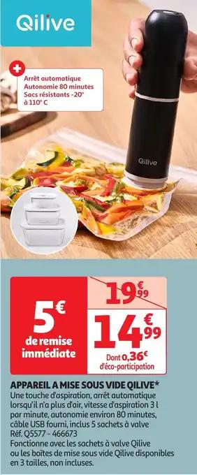 Promotion Exclusives de 5
Sous vide : Découvrez l'Offre incontournable