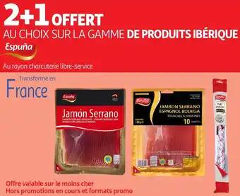 ESPUNA Sur la gamme de produits ibérique