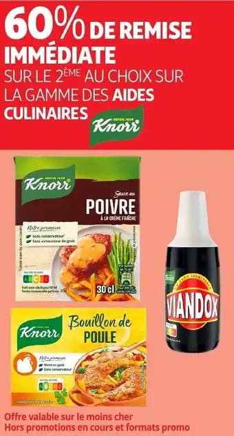 KNORR Sur la gamme des aides culinaires