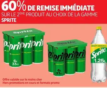 Promotion Exclusives de 1
Sprite : Découvrez l'Offre incontournable
