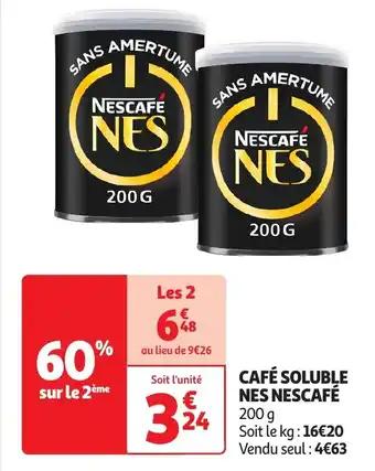 NES NESCAFÉ Café soluble 200 g