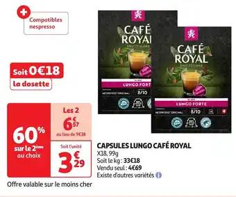 Promotion Exclusives de 34
Royal : Découvrez l'Offre incontournable
