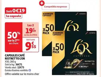 Promotion Exclusives de 1
Ristretto : Découvrez l'Offre incontournable