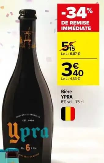 YPRA Bière 75 cl