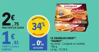 Promotion Exclusives de 6
Le charolais : Découvrez l'Offre incontournable