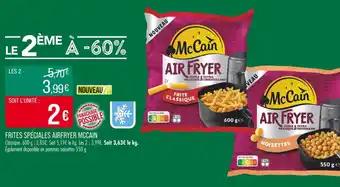 Promotion Exclusives de 3
McCain : Découvrez l'Offre incontournable