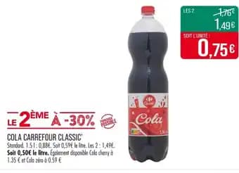 Promotion Exclusives de 24
            
        
        Cola : Découvrez l'Offre incontournable