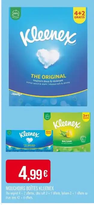 Promotion Exclusives de 26
            
        
        Mouchoirs : Découvrez l'Offre incontournable