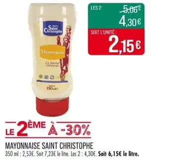 SAINT CHRISTOPHE Mayonnaise 350 ml