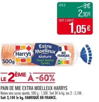 Promotion Exclusives de 14
            
        
        Pain mie : Découvrez l'Offre incontournable