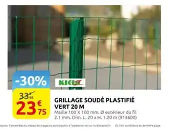 Promotion Exclusives de 2
Grillage soudé : Découvrez l'Offre incontournable