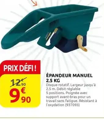 Promotion Exclusives de 1
Epandeur : Découvrez l'Offre incontournable