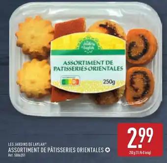 LES JARDINS DE LAYLAHⓇ Assortiment de pâtisseries orientales 250 g