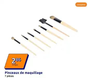 Promotion Exclusives de 1
Pinceaux de maquillage : Découvrez l'Offre incontournable