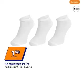 Socquettes Pairz 3 paires