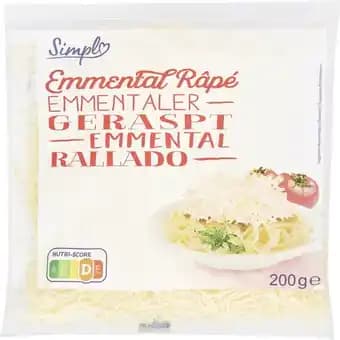 SIMPL Emmental râpé