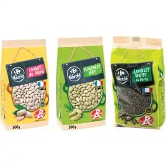 CARREFOUR LE MARCHÉ SUR TOUTES LES LEGUMINEUSES